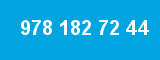 978 182 72 44 978 182 72 44